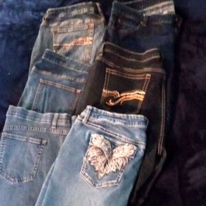 Lot of jeans